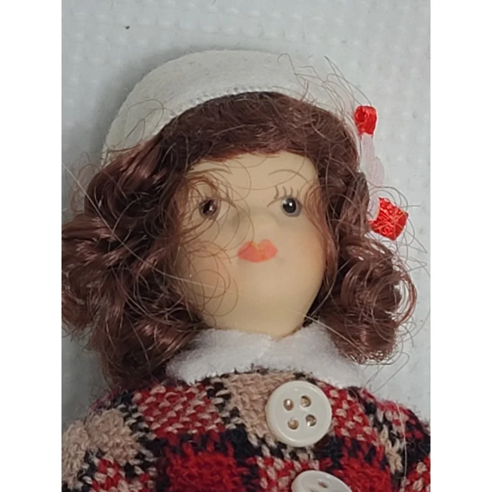 2 Vintage Porcelain Doll Set. Clothes Toy Girl Lady Lace Dress Hat Rare Antique?